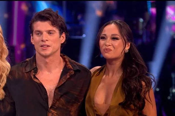 Strictly Come Dancing's Lewis Cope and Katya Jones