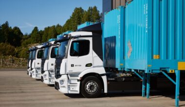 Einride electric trucks