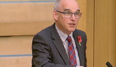 Rev Dr Robin Hill delivers powerful message at Holyrood