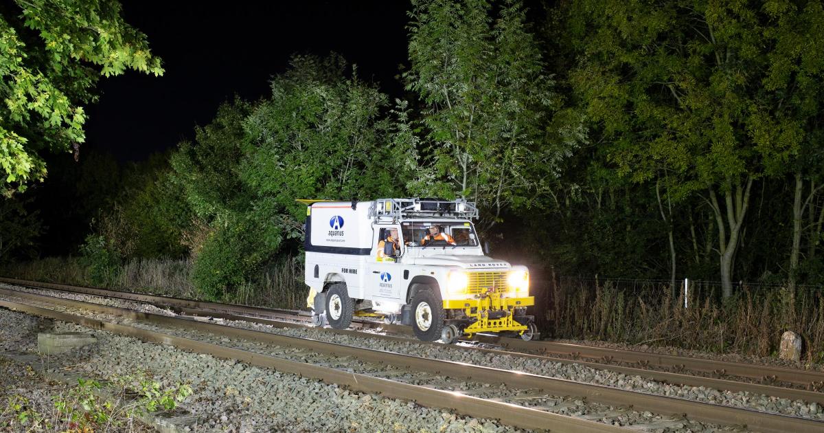 Network Rail deploys Land Rover to West Yorkshire train lines
