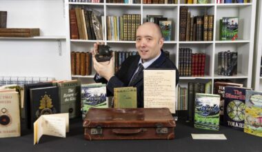 J.R.R Tolkien auction: Treasure trove to sell for thousands