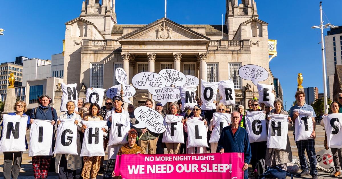 Leeds Bradford Airport denies breaching night flight rules