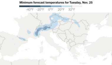 Freezing Temperatures Forecast: Tracking Low Temperatures in Europe