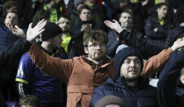 Fan reaction after Norwich City's 4-1 defeat at Birmingham