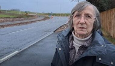 Bull sculpture next to home of cow stampede victim's widow