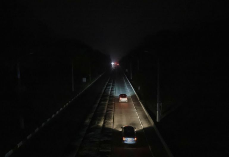 Ukraine blackout