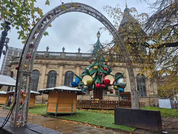 The Christmas Tree Ride on Pigeon Park