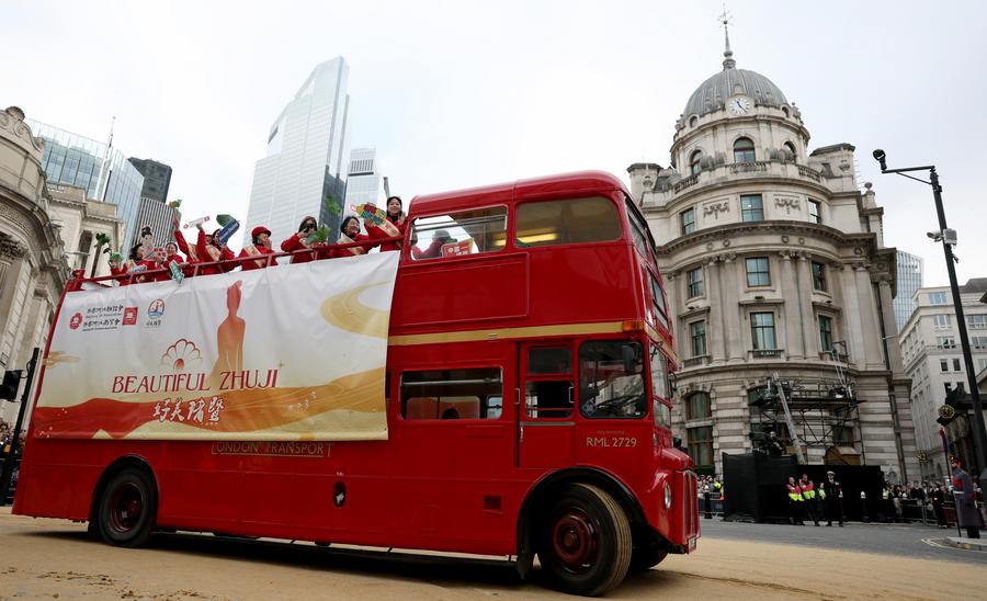 London's "Lady Mayor" parade marks diversity, global connection -Xinhua