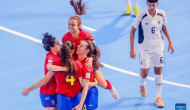 FIFA Futsal Women's World Cup 2025: Spain vs. Thailand-Xinhua