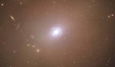 Glowing cosmic monster with radiant core, sun