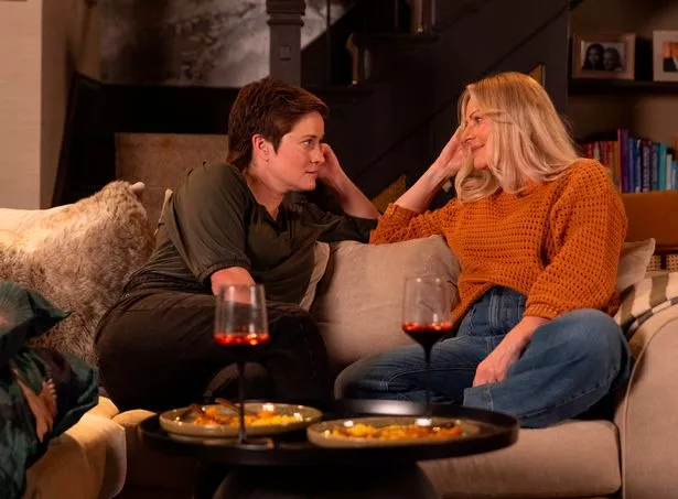 Vicky Myers hinted that Lisa's ex Becky Swain, who has deliberately tried to tear Lisa and Carla apart, could finally face a comeuppance