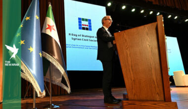 Syrians and EU officials hold rare meeting in Damascus