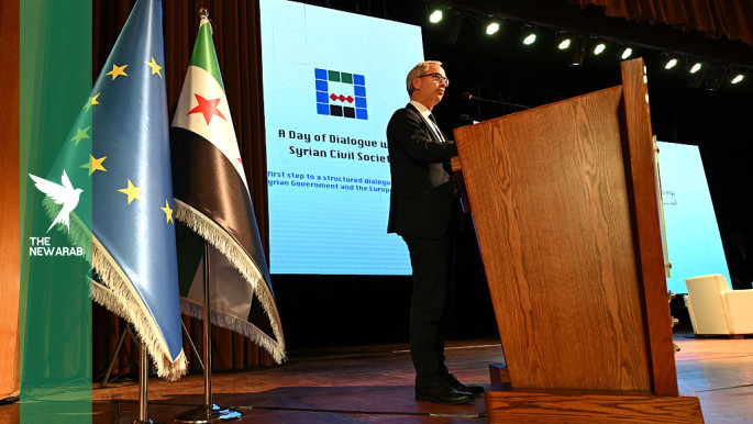 Syrians and EU officials hold rare meeting in Damascus