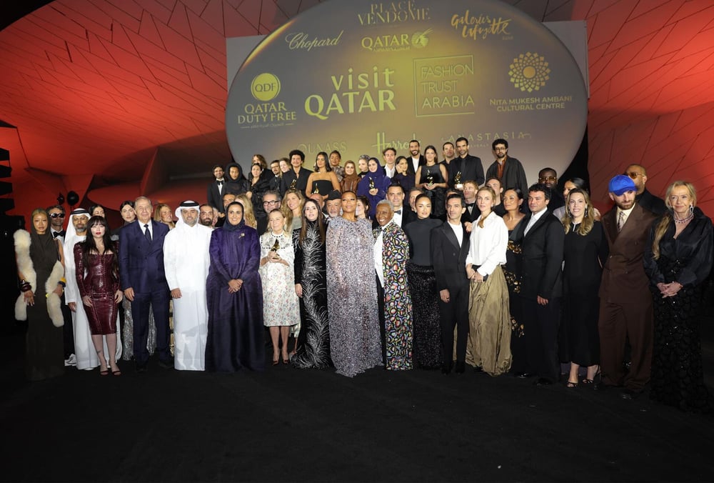 Winners of the Fashion Trust Arabia 2025 awards