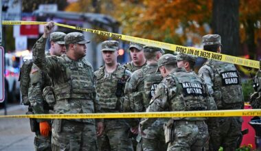 2 National Guard members shot near White House, suspect in custody