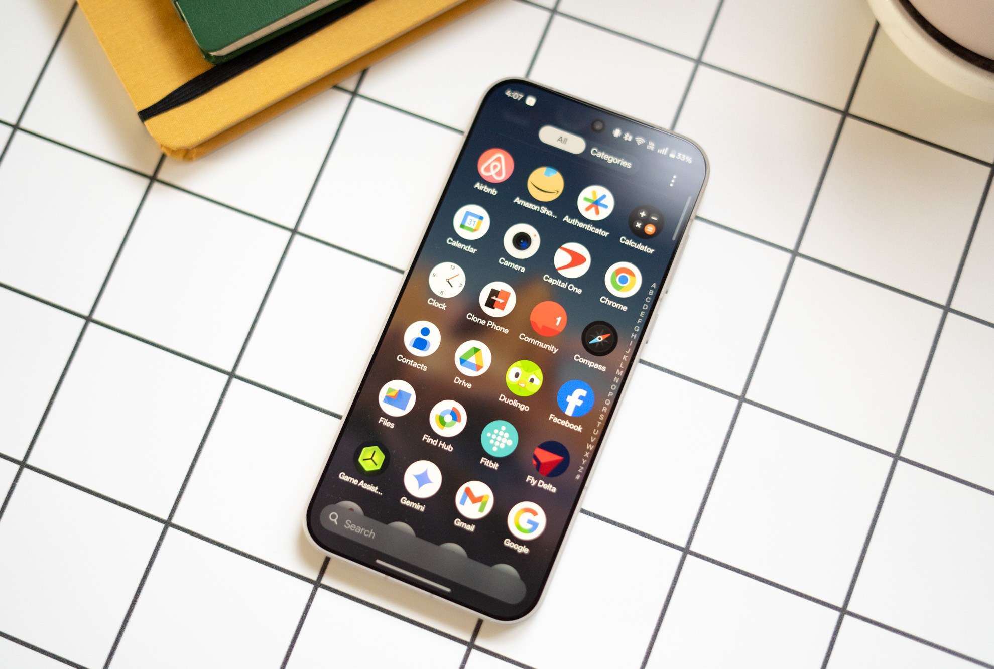 OnePlus 15 on a desk