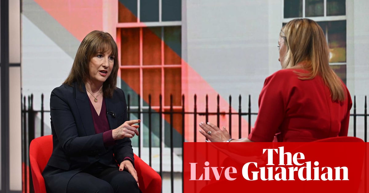 Reeves says she did not lie about public finances amid row over deficit claims – UK politics live | Politics