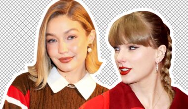 Taylor Swift Borrowed a Little Cashmere From Gigi Hadid
