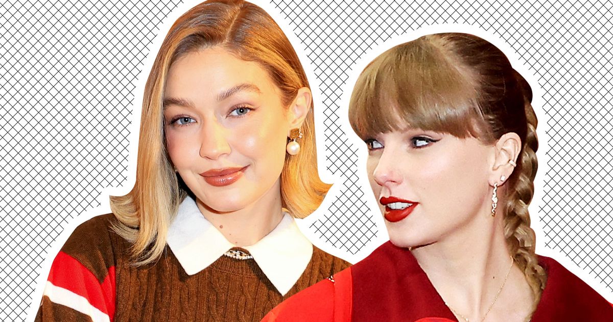 Taylor Swift Borrowed a Little Cashmere From Gigi Hadid