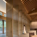 © Qingyan Zhu Changzhou Tian An Clubhouse Renovation / HATCH Architects - Interior Photography, Wood, Lighting, Column