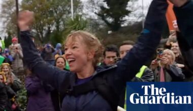 Sara Cox completes five-marathon challenge and raises £7m for Children in Need | Children in Need