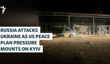 Russia Attacks Ukraine Amid Rising US Pressure On Kyiv Over Peace Plan