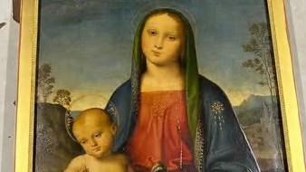 Painting gathering dust in garage was a Renaissance treasure