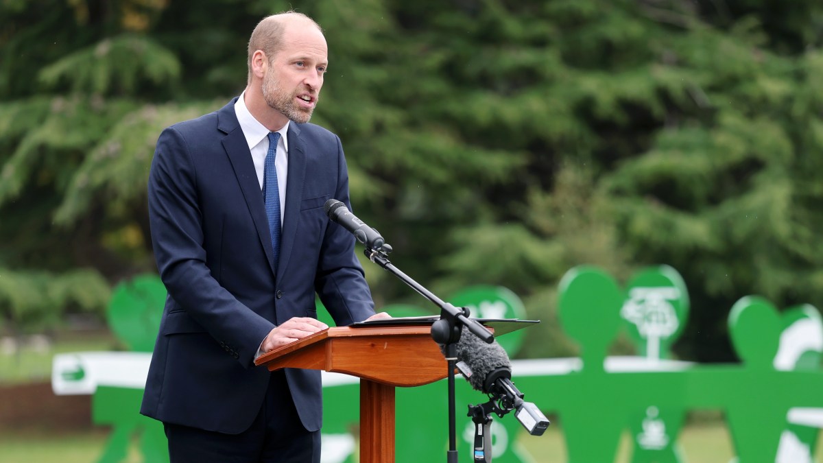 Prince William visits injured Gazan children being treated in the UK