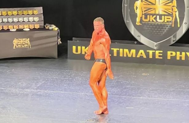 Vickery competing at the UK Ultimate Physiques British Open Championships in September