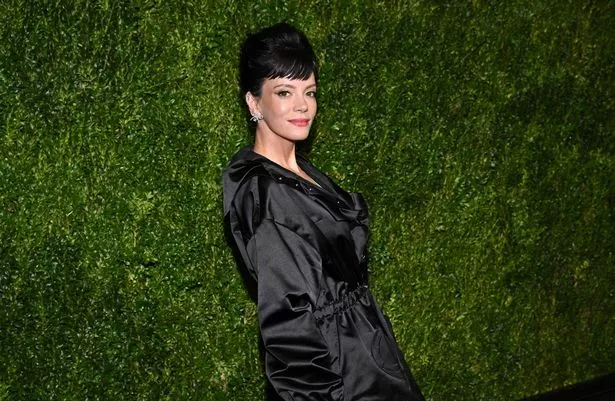 Lily Allen attends the 18th annual Tribeca Artists Dinner
