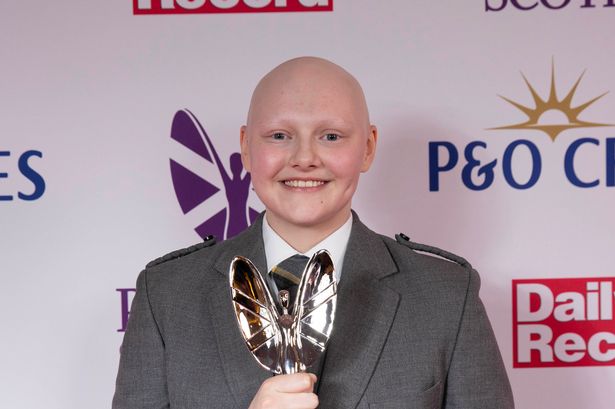 Georgie Hyslop, from Ardrossan, Ayrshire, raised thousands for others during her own battle with cancer