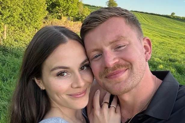 Holly Ramsay and Adam Peaty 