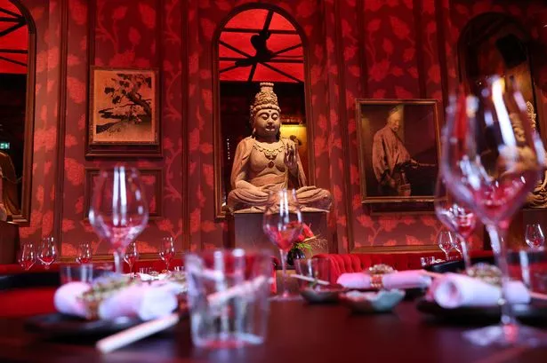 Inside the new Ivy Asia on Castle Street