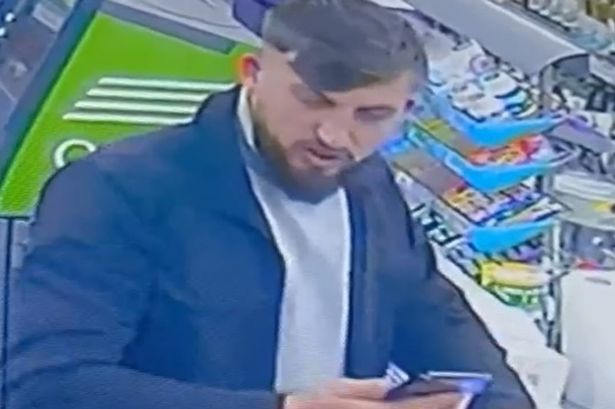 Police have shared a CCTV image of a man they want to speak to as part of enquiries 