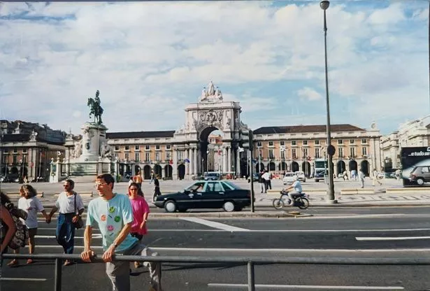 Photo taken by Gary Williamson in Lisbon while he was backpacking around Europe in 1990