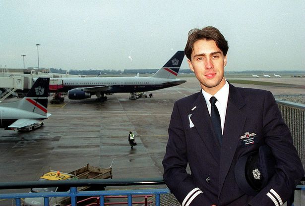 Mark Stewart, one of the two BA pilots involved in the UFO incident pictured the following year