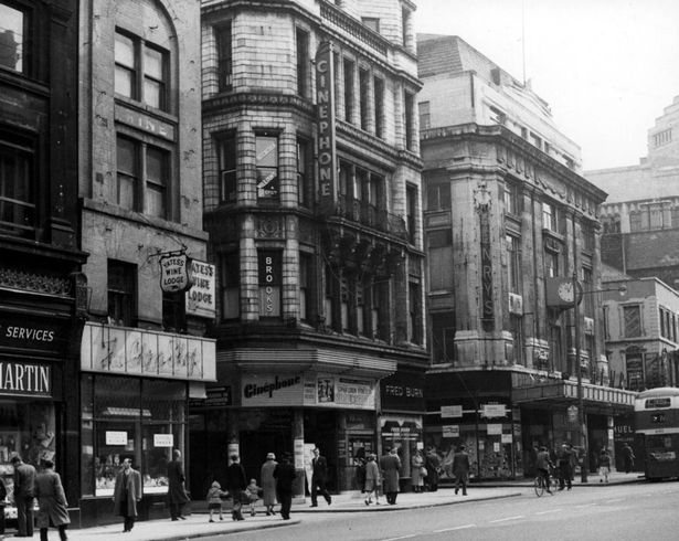 Cinephone on Market Street in 1957