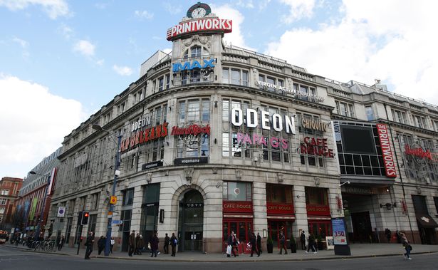 A general view of The Printworks in Manchester city centre. Early Noughties