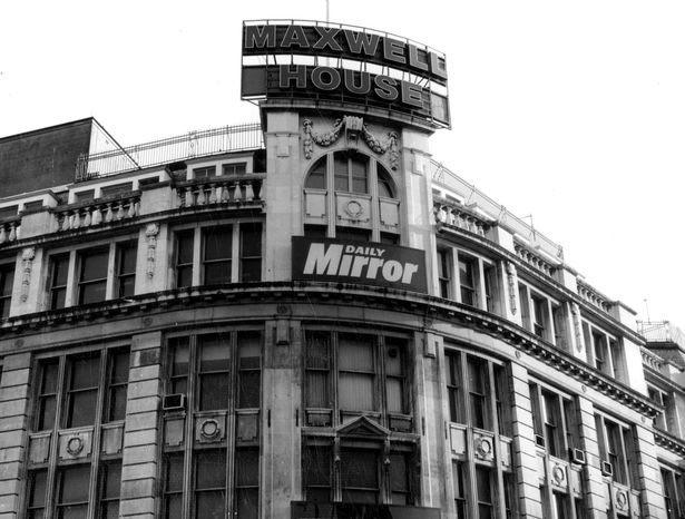 Daily Mirror Building (Maxwell House), Withy Grove, Manchester, taken in 1991