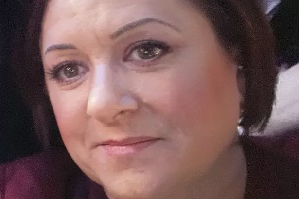 Rebecca dismissed the red mark as 'just a spot' (Kennedy News and Media)