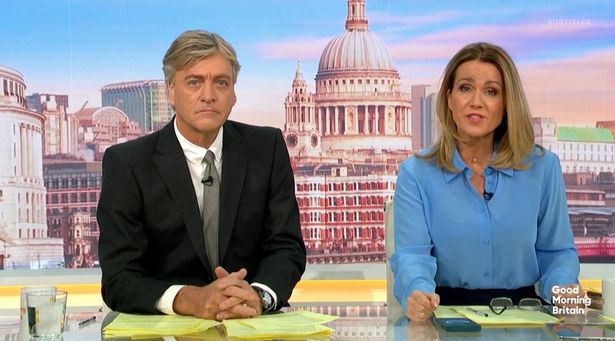 Richard Madeley and Susanna Reid on GMB