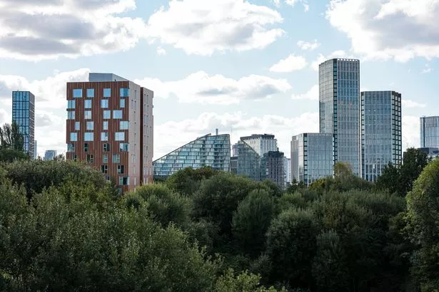 The new tram stop is planned at Sandhills