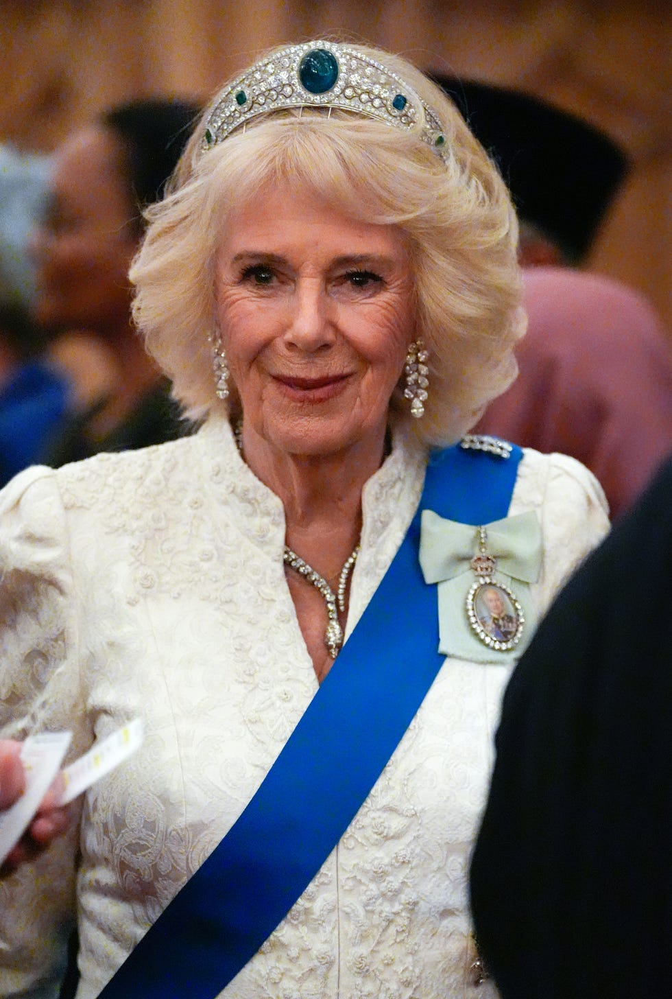 King Charles III And Queen Camilla Host The Diplomatic Corps Reception