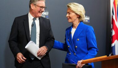 Supporting image for story: Starmer and Von der Leyen agree on need for rapid progress on Brexit reset deal