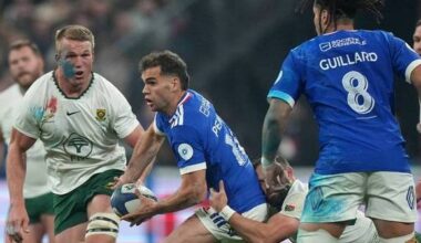 Penaud replaces Blanco as France's all-time leading try scorer