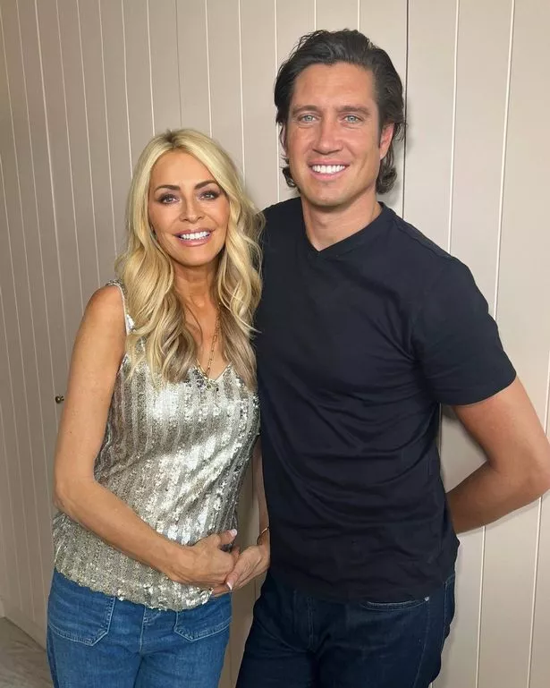 Tess Daly and Vernon Kay 