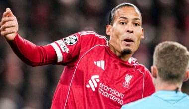 Van Dijk pathetic vs PSV as Liverpool captain comically ignores own pre-game message