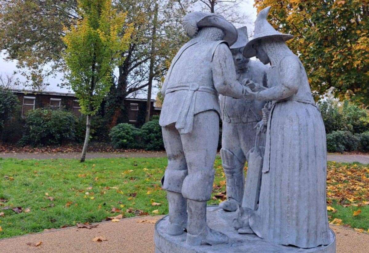 £40k The Meeting Point statue in Penenden Heath, Maidstone, faces criticism from healing community