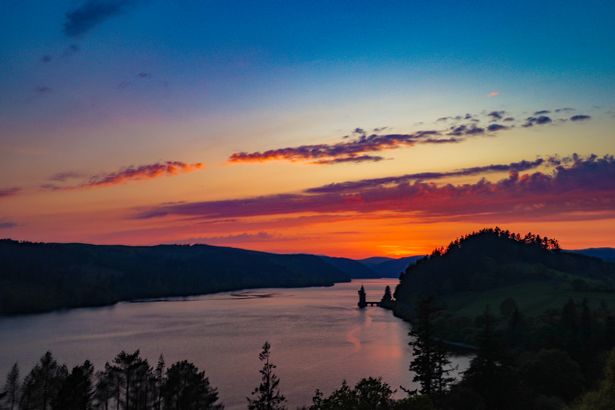 A scenic view of a lake