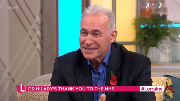 Dr Hilary Jones on Lorraine